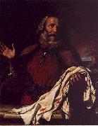  Giovanni Francesco  Guercino Jacob Receiving Joseph's Coat oil painting